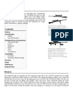 Sniper Rifle: History Classification