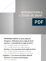 1 Introduction 0 L'etude de Droit-1