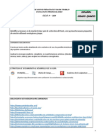 Guia de Apoyo Pedagogico 5 Español III Periodo