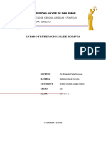 Tema 24 Estado Plurinacional de Bolivia