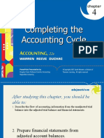 Completing The Accounting Cycle