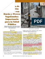 Estimacion de La Poblacion de Perros Con Dueno y Perros Vagabundos Importancia para La Salud Publica