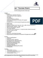 Beyond A2+ - Final Exam Teaching Points