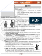 Learning Area Grade Level Quarter Date: English 8 Fourth