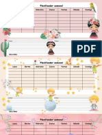 Planner Semanal 10x 24 CM