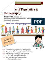 Principles Population Demography Moazzam Ali 2016