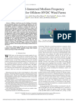 A Novel Oil-Immersed Medium Frequency Transformer For Offshore HVDC Wind Farms