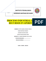 Imforme de Recursos Evaporiticos