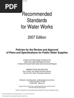 10 States Standards - Recommended Standards For Water Works