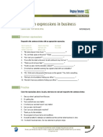 Common Expressions in Business