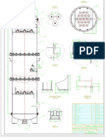 Bubble Cap Distillation Column