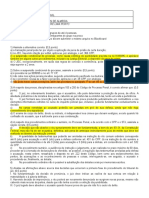 Processo Penal PUC 2 Prova 2 Sem 2021 - HP