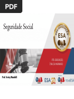 Seguridade Social: Prof. Greicy Mandelli