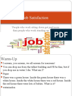 Job Satisfaction: People Who Work Sitting Down Get Paid More Than People Who Work Standing Up.' Ogden Nash