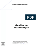 Gestao Da Manutencao Senai CFP Alvimar C