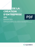 Le Guide de La Création D'entreprise