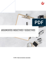 Argumentos Inductivos y Deductivos: © UPC. Todos Los Derechos Reservados