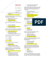 Cardiovascular Drugs and Medications Pharmacology Quiz