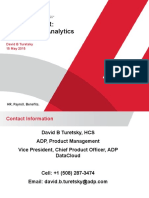 Quantifying HR: Basics of HR Analytics: David B Turetsky 15 May 2015