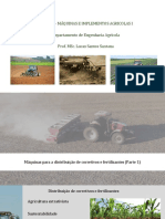 4 - Máquinas para Distribuição de Corretivos e Fertilizantes (Parte 1)