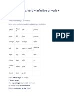 Verb Patterns 2