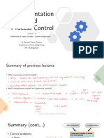 Lecture-5 - Classification of Process Variables - Control Strategies