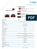 2012 Mazda MX-5 Miata SPECS