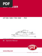 Lely Welger AP 630 Manual en