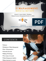 Talent Management Presentation V01