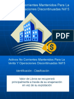 Activos No Corrientes Mantenidos para La Venta Niif5