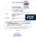 Proforma de Cotizacion