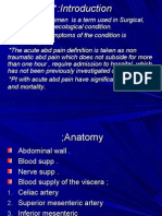 Acute Abdomen