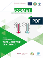 Guide D'étalonnage en Thermomètrie de Contact - PDF