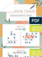 PDPR Tahun 5 Darab Dan Bahagi Perpuluhan