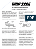 Megger - The Complete Guide To Electrical Insulation Testing