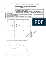 4teste de Matematica de 10