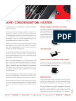 Anti-Condensation Heater: Heating Element in Extruded Star-Shape