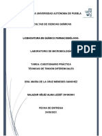 Cuestionario Práctica 6 - Técnicas de Tinción Diferenciales