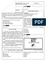 Simulados de Português 5 Ano Avaliação Diagnostica