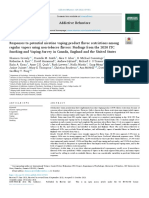 Responses To Potential Nicotine - Research