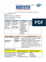 Actividad de Aprendizaje 24 de Mayo