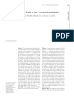 A Sociologia Da Saude No Brasil - A Construcao de