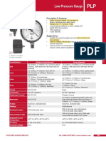 Low Pressure Gauge: Description & Features