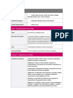 Plantilla de Unidad Didáctica Comprensión Lectora