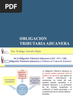 Obligacion Tributaria Aduanera