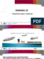 Ibl PPT Semana 10 Transporte Aereo y Transporte Terrestre