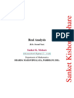 BSC SY Real A II Riemann Integral and Improper Integral