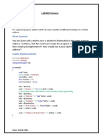 Use Case:: LAB #03 Pointers