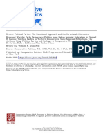 Political Parties The Functional Approach and The Structural Alternative