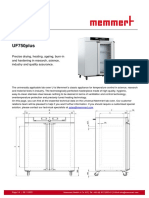 Memmert - Ovens - UF750plus - Data Sheet